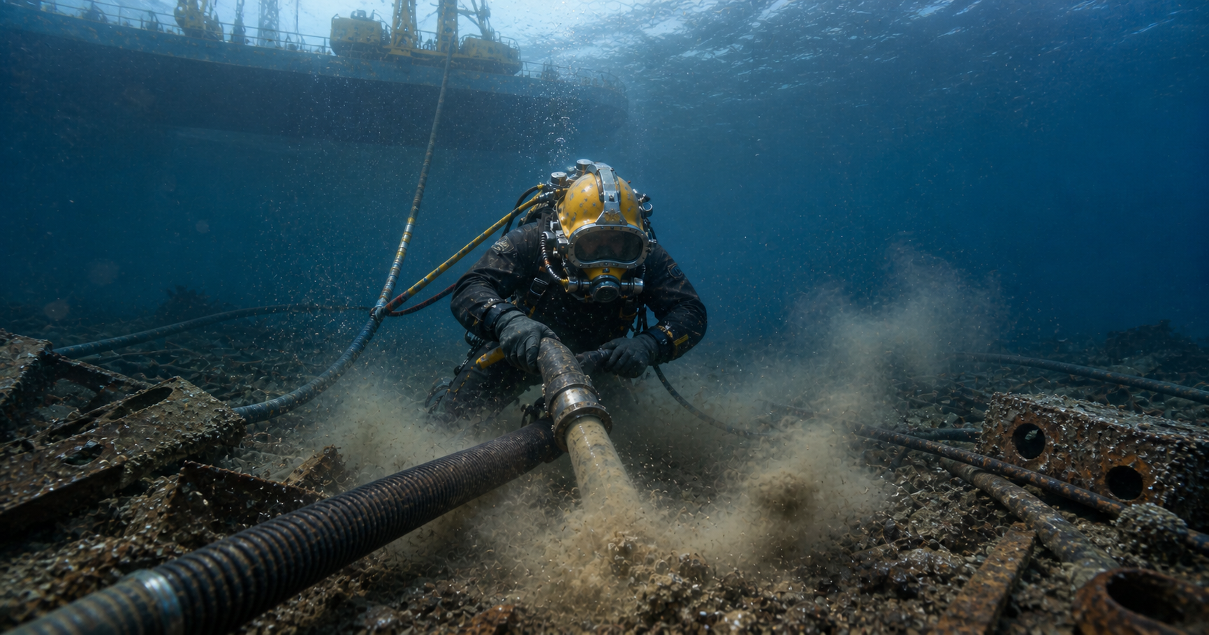 Diver Assisted Dredging and Debris Removal