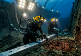 Hull Anode Installation